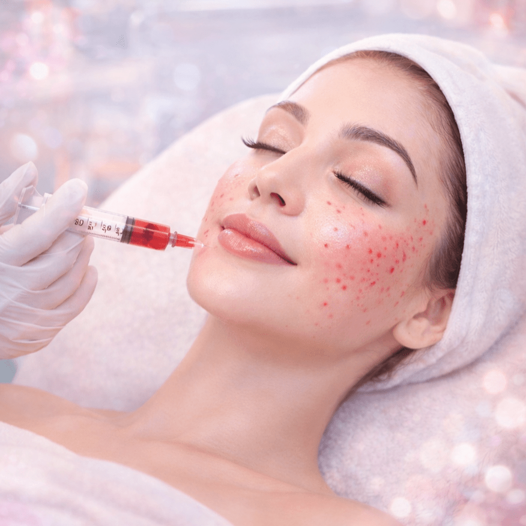 تزریق PRP صورت (Vampire Facial)؛ جوانسازی طبیعی پوست بدون جراحی